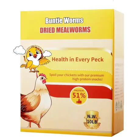 BUNTIE WORMS 10LB Dried Mealworms