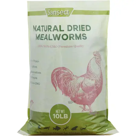 Non-GMO Mealworms for Chickens-High Protein Treats for Chickens